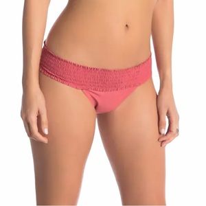 Free Press Mandi Smocked Bikini Bottoms XL